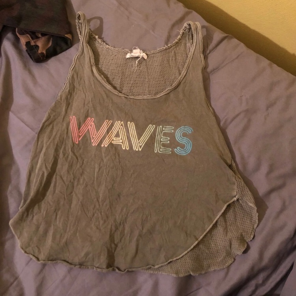 Green Billabong tank
